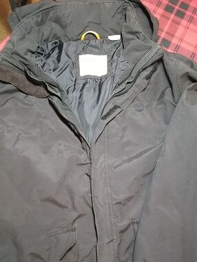 Timberland Men’s Black Hooded Field Jacket